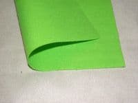 Felt Baize Fabric 3 x 9" Square - Bright Green (Zest)